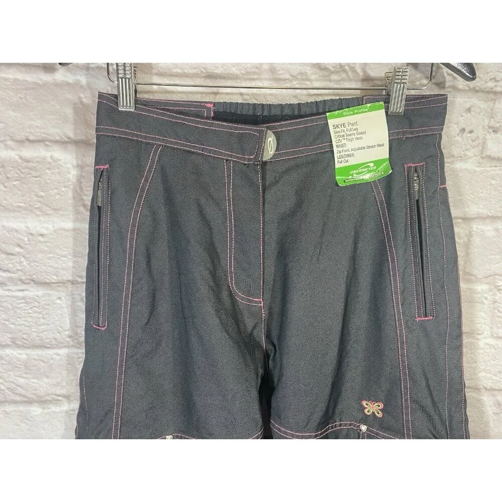 Obermeyer Ski Pants Junior Girls 16 Alt 3 Skye EWS Extended Wear Snowboarding 94